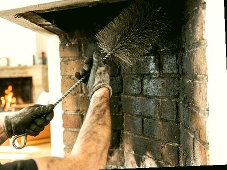Hoop brush working a hearth during a grounds walk